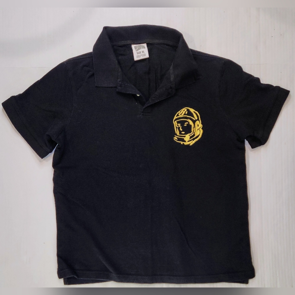 Billionaire Boys Club BBC Astronaut Logo Polo Shirt Size XL Ultra Rare See Pics